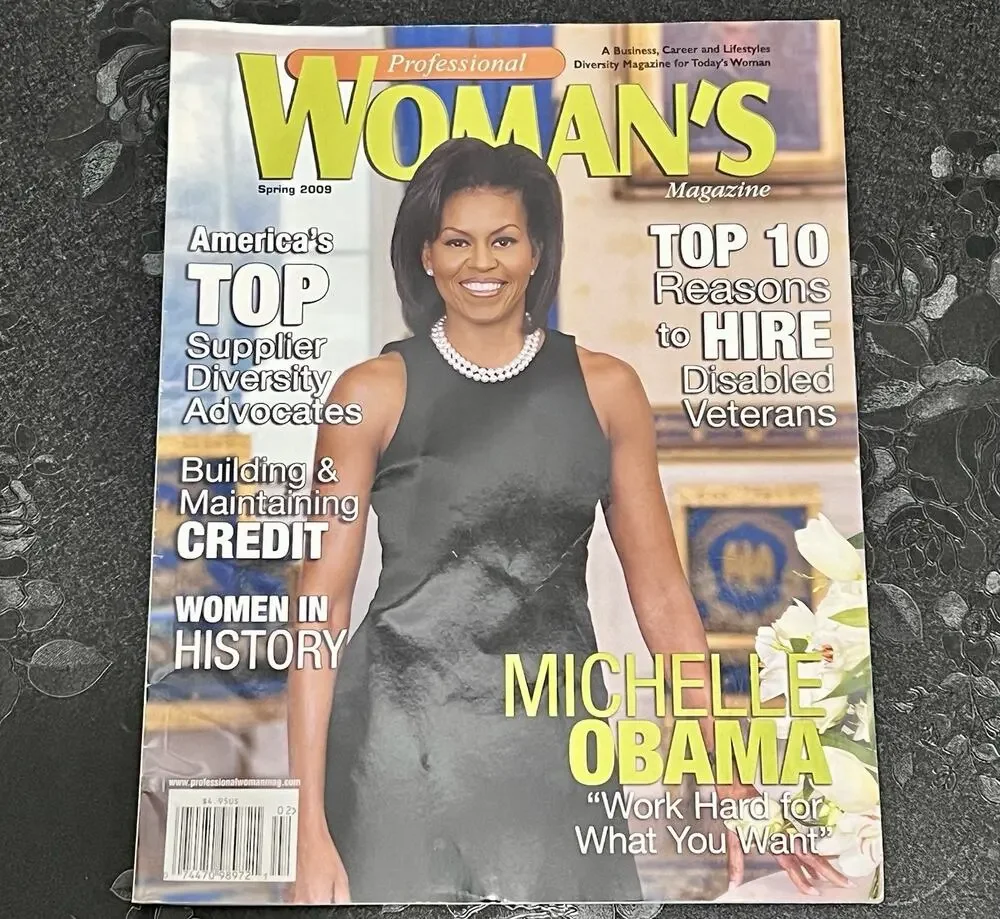 Professional Woman's Magazine Spring 2009 Michelle Obama 2008